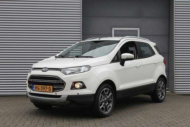 Wit Gebruikt 2015 Ford Ecosport Titanium SUV | € 6.999 (Goede deal) - Afbeelding 1/4