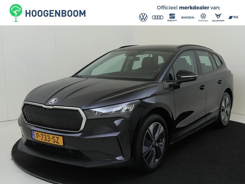 Zwart Gebruikt 2022 Skoda Enyaq iV SUV | € 26.450 (Goede deal) - Afbeelding 1/4