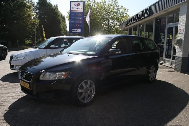Zwart Gebruikt 2008 Volvo V50 Stationwagen | € 1.995 (Super prijs) - Afbeelding 1/4