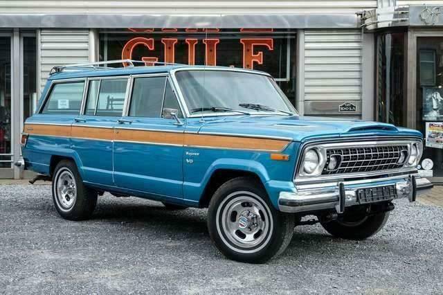 Occasion Jeep Wagoneer 239 PK (175 kW) 1978 Blauw SUV