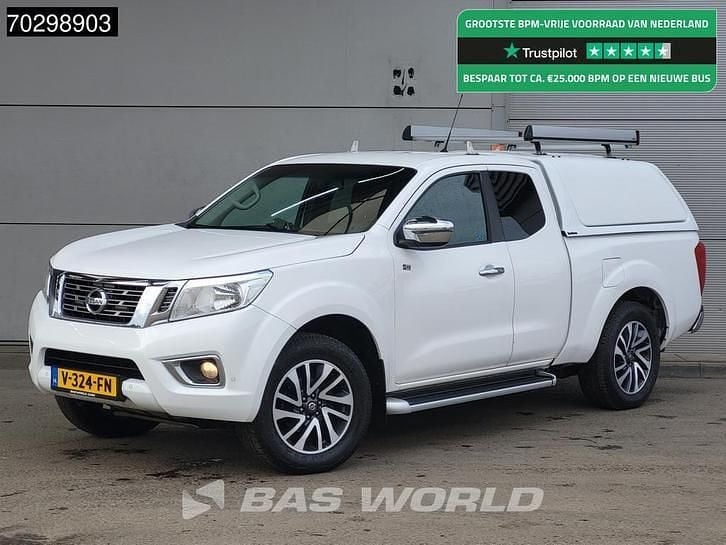 Wit Gebruikt 2017 Nissan Navara Pickup | € 15.700 (Super prijs) - Afbeelding 1/4