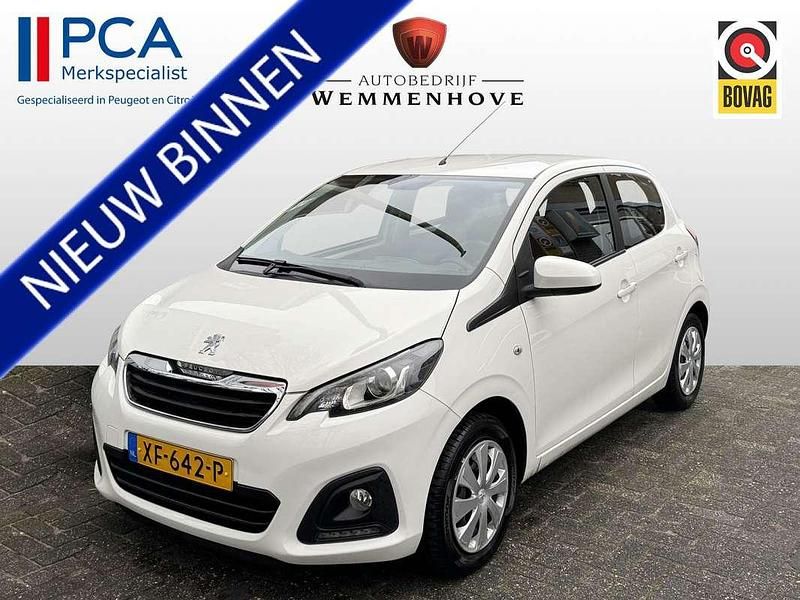 Wit Gebruikt 2019 Peugeot 108 Active Hatchback | € 6.995 (Eerlijke prijs) - Afbeelding 1/4