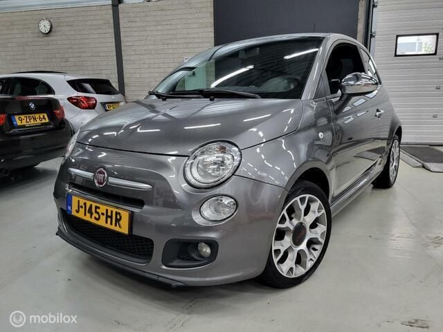 Grijs, metallic lak Gebruikt 2013 Fiat 500S Sport Hatchback | € 5.950 (Eerlijke prijs) - Afbeelding 1/4