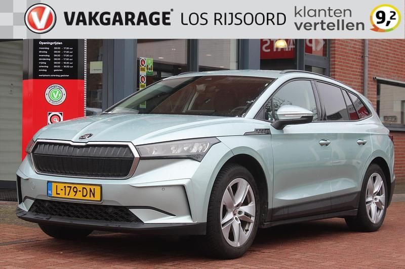 Grijs Occasion 2021 Skoda Enyaq iV SUV | € 18.645 (Eerlijke prijs) - Afbeelding 1/4