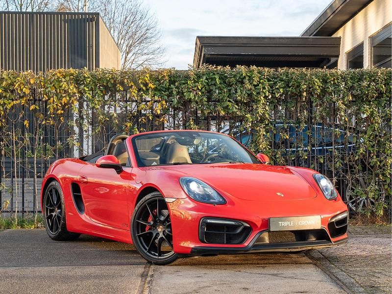 Rood Gebruikt 2014 Porsche Boxster Cabriolet | € 69.950 - Afbeelding 1/4