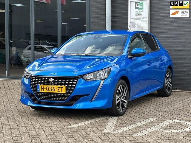 Blauw Occasion 2020 Peugeot 208 Allure Hatchback | € 13.999 (Eerlijke prijs) - Afbeelding 1/4