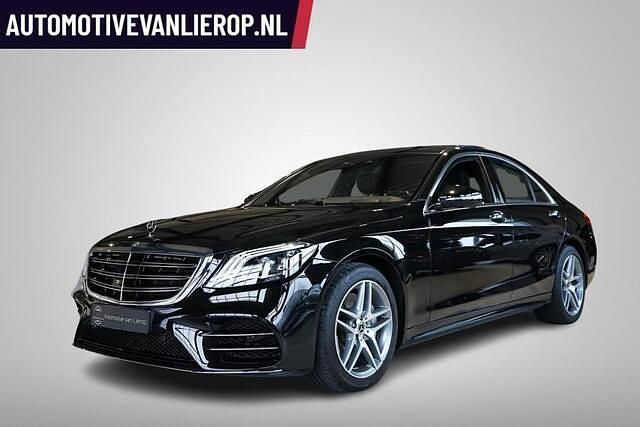 Zwart Gebruikt 2018 Mercedes S450 AMG line Sedan | € 59.995 - Afbeelding 1/3