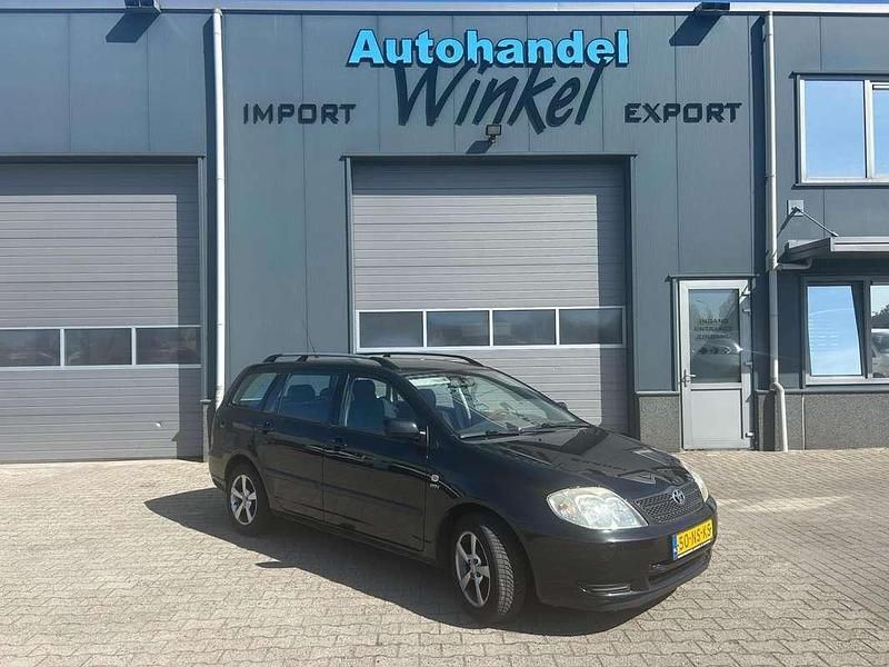 Zwart Gebruikt 2004 Toyota Corolla Terra Stationwagen | € 2.450 (Eerlijke prijs) - Afbeelding 1/4