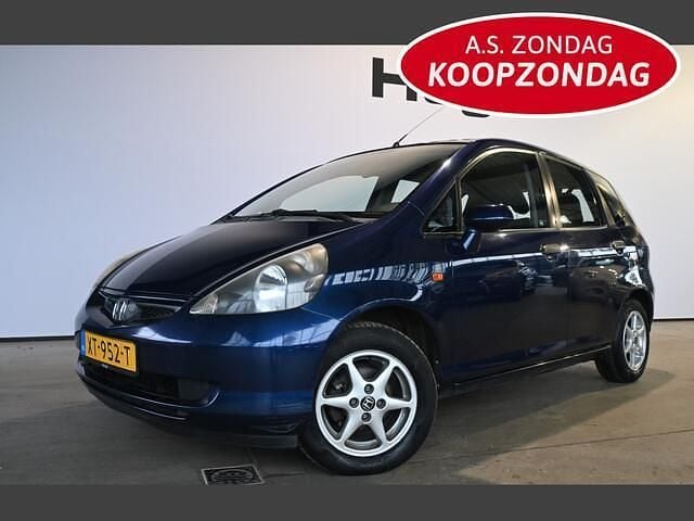Blauw Occasion 2002 Honda Jazz ES Hatchback | € 2.440 (Super prijs) - Afbeelding 1/4