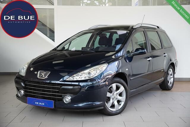 Blauw Gebruikt 2008 Peugeot 307 Premium Stationwagen | € 950 (Super prijs) - Afbeelding 1/3
