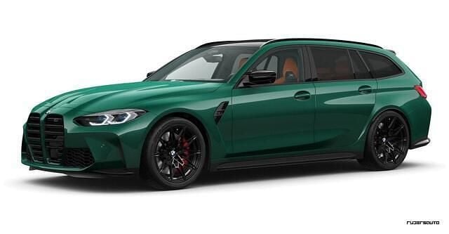 Groen Gebruikt 2024 BMW M3 Competition Edition Stationwagen | € 115.000 - Afbeelding 1/3