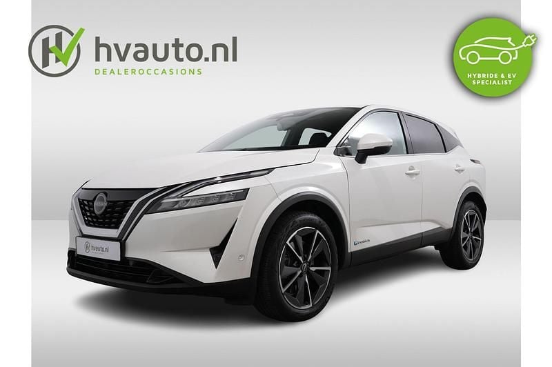 Zwart Gebruikt 2024 Nissan Qashqai Tekna SUV | € 33.695 (Goede deal) - Afbeelding 1/4