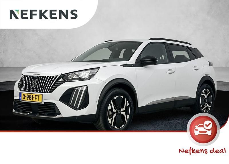 Wit Gebruikt 2023 Peugeot e-2008 Allure SUV | € 24.700 (Goede deal) - Afbeelding 1/4
