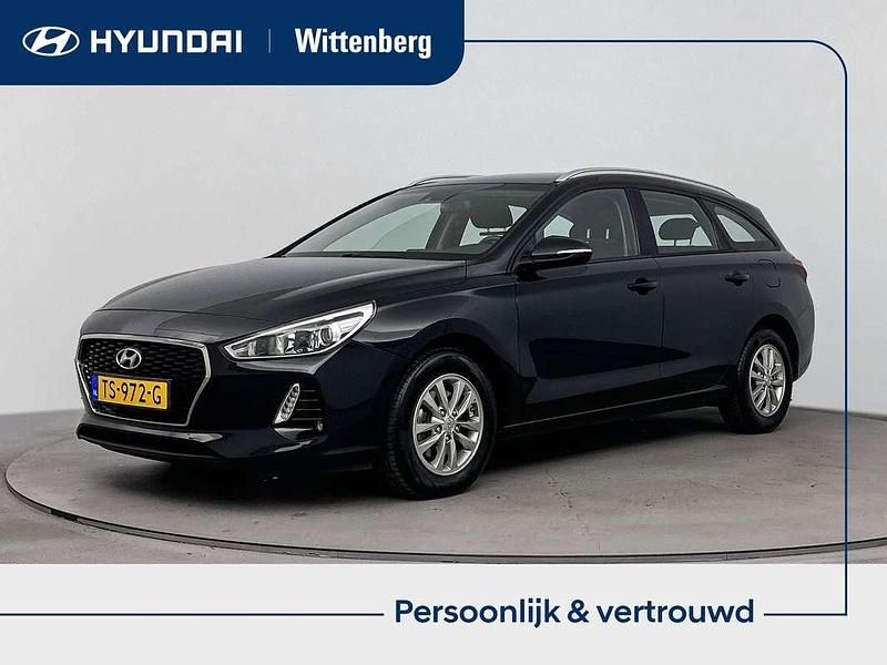 Zwart Gebruikt 2018 Hyundai i30 Comfort Stationwagen | € 13.900 (Eerlijke prijs) - Afbeelding 1/3
