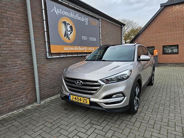 Wit (metallic) Gebruikt 2016 Hyundai Tucson Premium SUV | € 16.995 (Eerlijke prijs) - Afbeelding 1/4