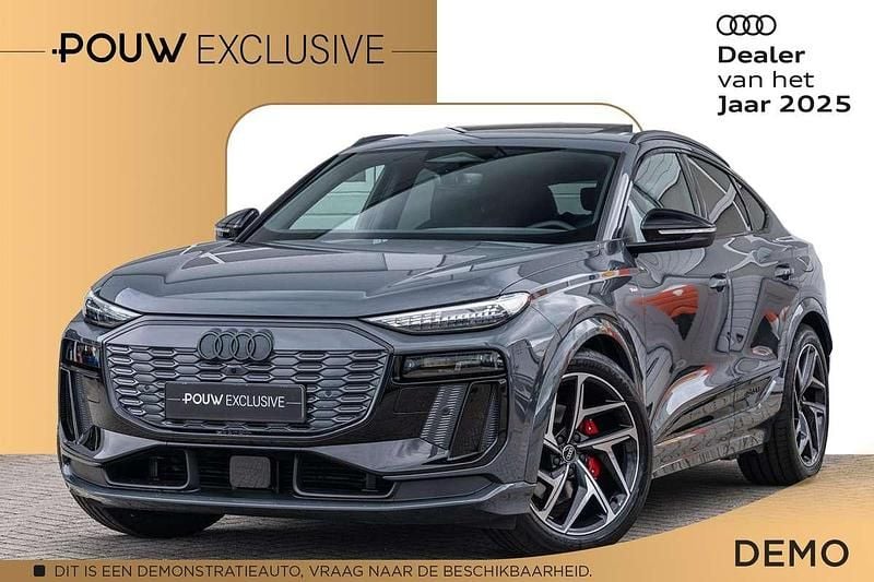 Grijs Nieuw 2025 Audi Q6 Sportback e-tron S-Line SUV | € 88.900 (Iets duurder) - Afbeelding 1/4