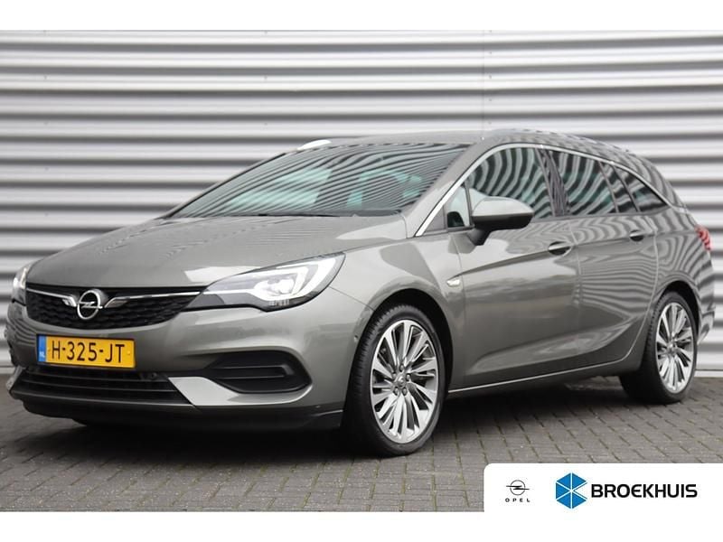Grijs Gebruikt 2020 Opel Astra Elegance Stationwagen | € 14.895 (Iets duurder) - Afbeelding 1/4