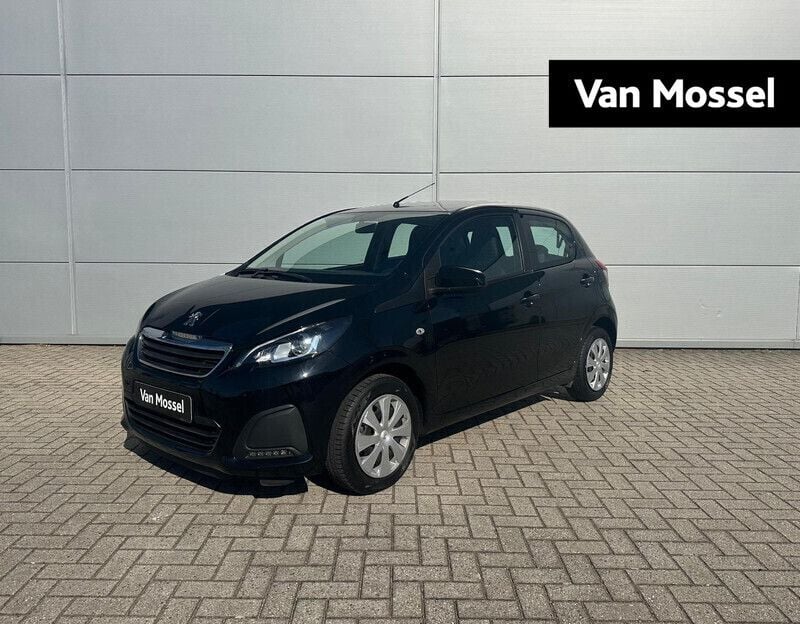 Zwart Gebruikt 2021 Peugeot 108 Active Hatchback | € 9.635 (Eerlijke prijs) - Afbeelding 1/4