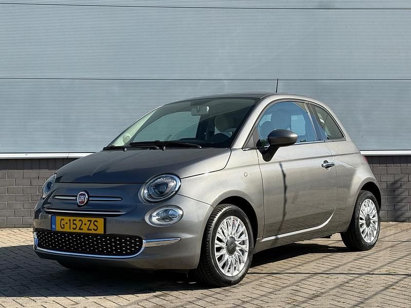 Grijs Gebruikt 2020 Fiat 500 Lounge Hatchback | € 15.940 (Eerlijke prijs) - Afbeelding 1/4