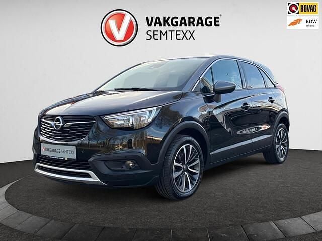Zwart Gebruikt 2018 Opel Crossland X Innovation SUV | € 12.950 (Eerlijke prijs) - Afbeelding 1/4