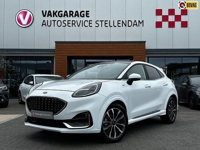 Wit Gebruikt 2022 Ford Puma ST-Line SUV | € 27.495 (Iets duurder) - Afbeelding 1/4