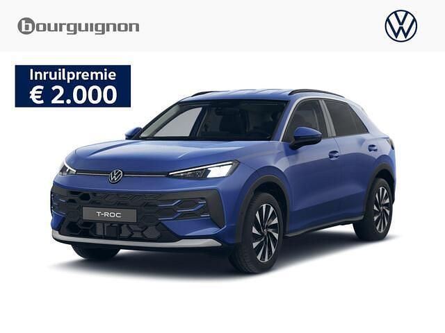 Blauw Nieuw 2025 VW T-Roc Edition SUV | € 42.253 - Afbeelding 1/4