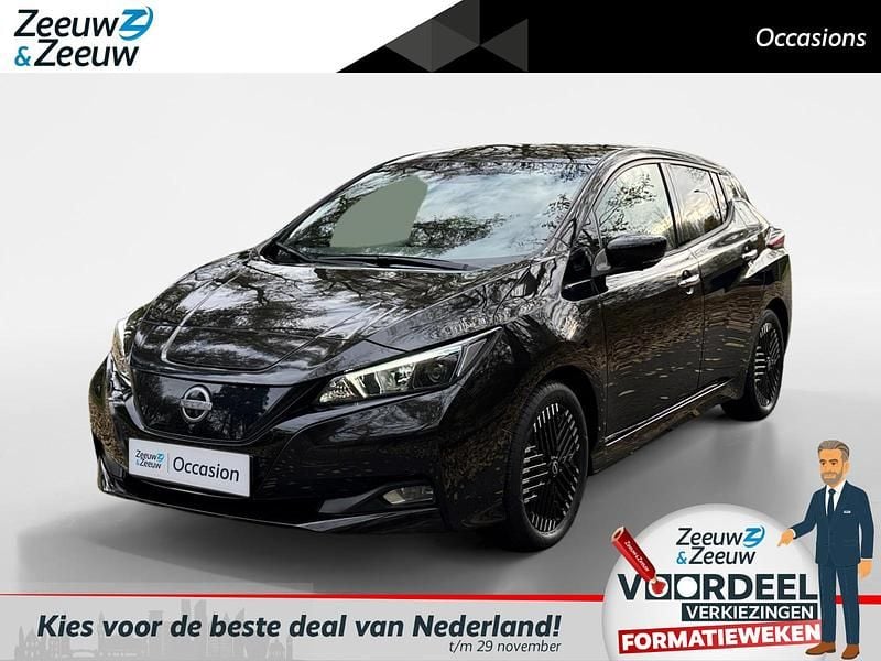 Zwart Gebruikt 2022 Nissan Leaf N-Connecta Hatchback | € 17.935 (Goede deal) - Afbeelding 1/4