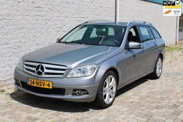 Grijs Gebruikt 2010 Mercedes C180 Avantgarde Stationwagen | € 4.950 (Eerlijke prijs) - Afbeelding 1/4