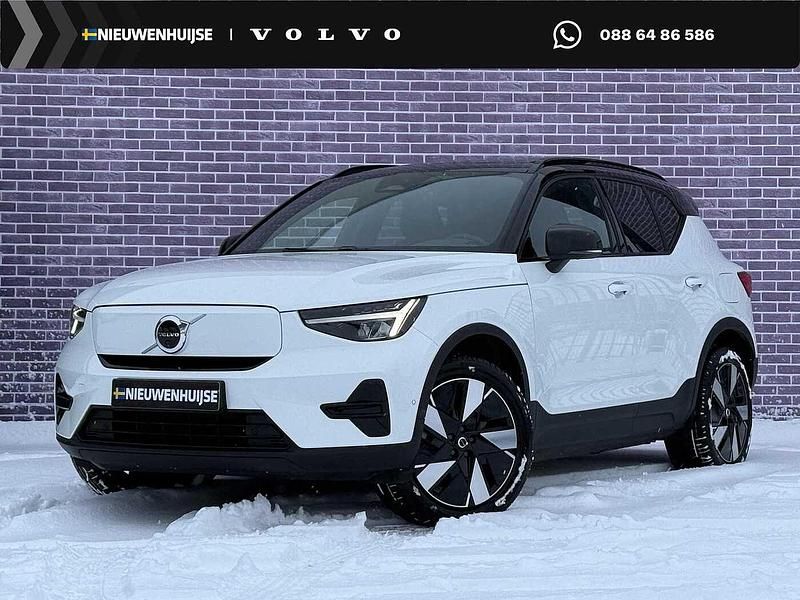 Wit Occasion 2025 Volvo EX40 Ultra SUV | € 49.894 (Eerlijke prijs) - Afbeelding 1/3