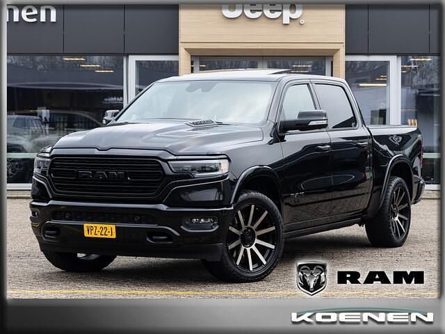 Zwart Occasion 2022 Dodge Ram Limited Pickup | € 64.950 (Duur) - Afbeelding 1/3