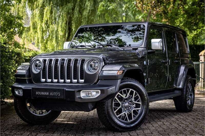 Grijs Gebruikt 2021 Jeep Wrangler Unlimited Overland SUV | € 61.950 (Eerlijke prijs) - Afbeelding 1/4