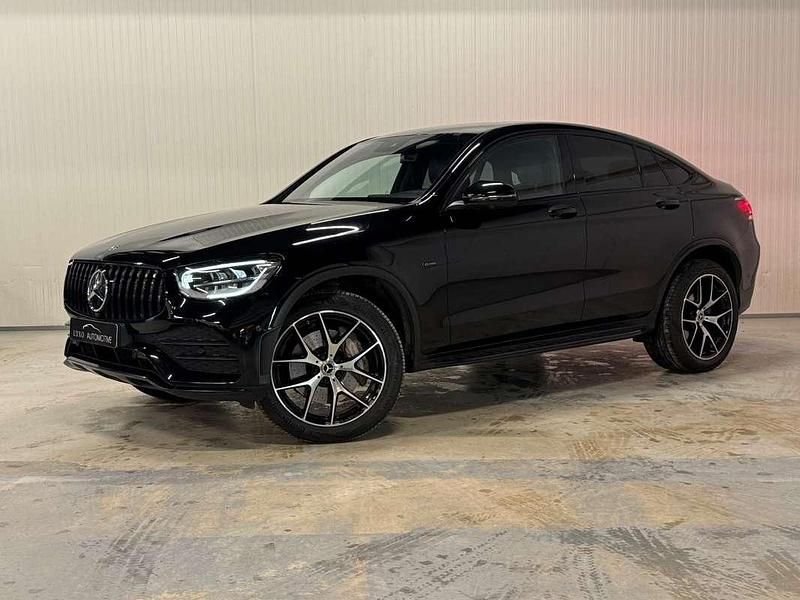 Zwart Occasion 2020 Mercedes GLC300e Premium Coupé | € 39.900 (Duur) - Afbeelding 1/4