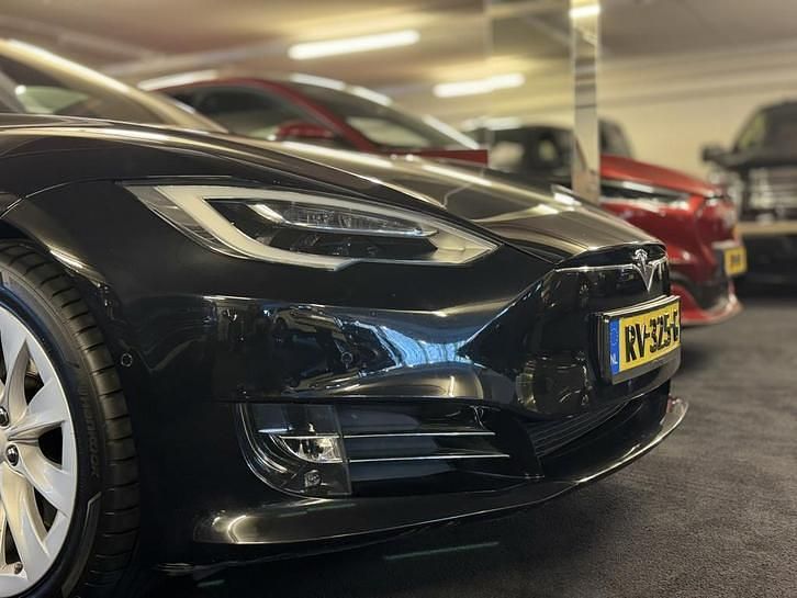Occasion Tesla Model S 350 kW (476 PK) 2018 Zwart Hatchback