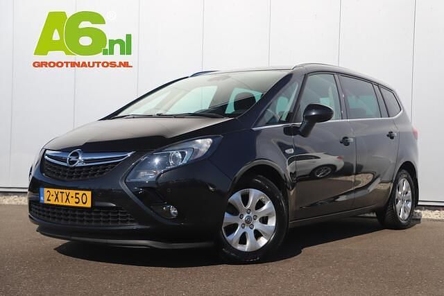 Zwart Gebruikt 2014 Opel Zafira Tourer Business MPV | € 12.900 (Eerlijke prijs) - Afbeelding 1/4