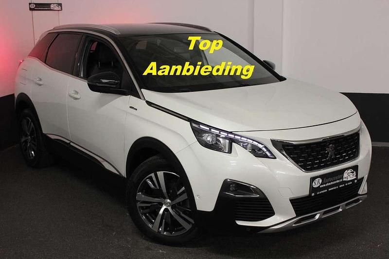 Wit, metallic lak Gebruikt 2020 Peugeot 3008 GT-line MPV | € 22.950 (Eerlijke prijs) - Afbeelding 1/4