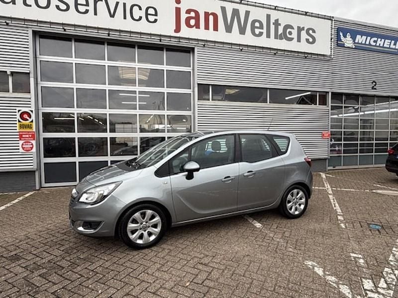 Grijs (metallic) Gebruikt 2014 Opel Meriva MPV | € 8.950 (Goede deal) - Afbeelding 1/4