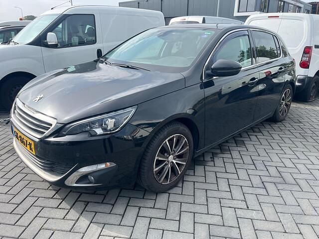Zwart Gebruikt 2015 Peugeot 308 Premium Hatchback | € 4.250 (Super prijs) - Afbeelding 1/4