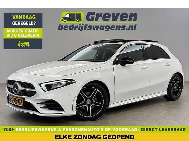 Wit Gebruikt 2018 Mercedes A200 AMG Hatchback | € 24.800 (Eerlijke prijs) - Afbeelding 1/4