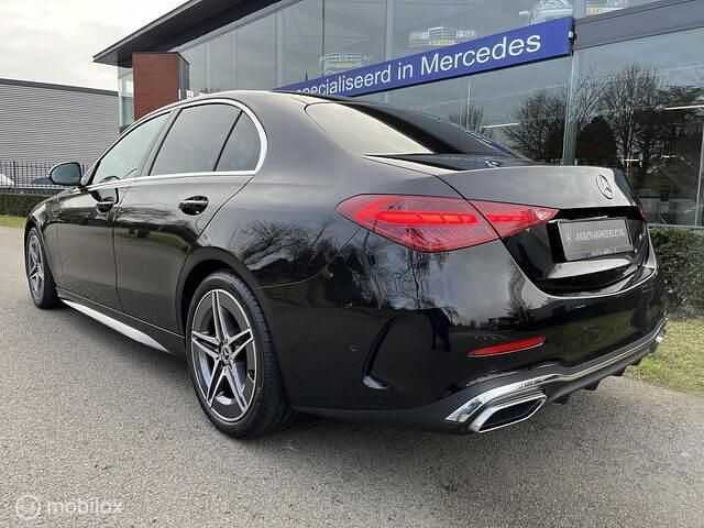Occasion Mercedes C180 AMG line 170 PK (125 kW) 2021 Zwart Sedan
