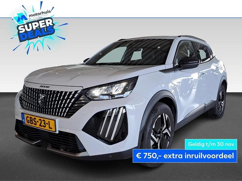Wit Gebruikt 2024 Peugeot 2008 Allure SUV | € 23.940 (Goede deal) - Afbeelding 1/4