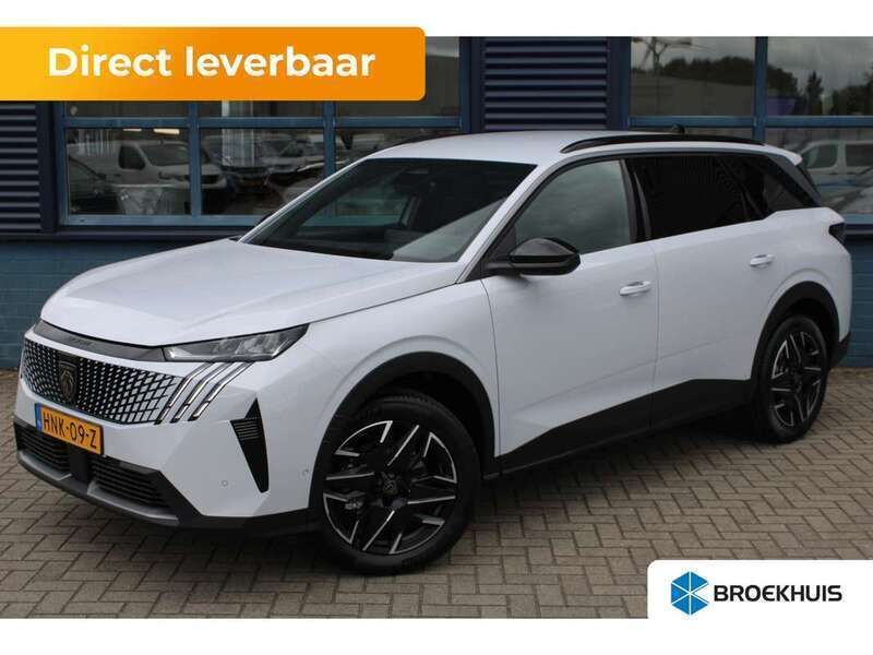 Wit, metallic lak Nieuw 2025 Peugeot 5008 Allure MPV | € 42.900 (Super prijs) - Afbeelding 1/4