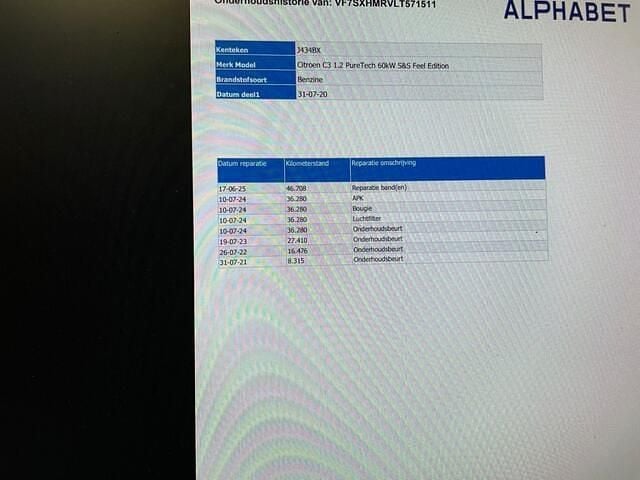 Zwart Gebruikt 2020 Citroën C3 Feel Hatchback | € 9.845 (Super prijs) - Afbeelding 1/1