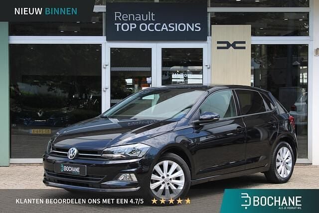 Zwart Gebruikt 2018 VW Polo Highline Hatchback | € 14.950 (Eerlijke prijs) - Afbeelding 1/4