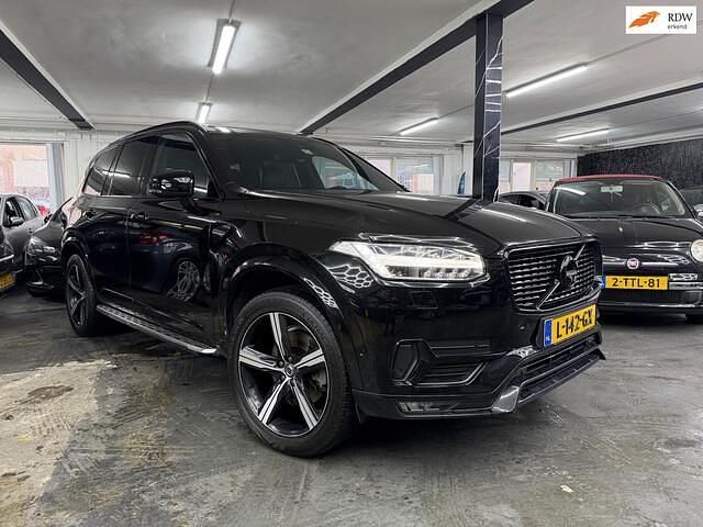 Zwart Gebruikt 2017 Volvo XC90 R-Design SUV | € 32.500 (Eerlijke prijs) - Afbeelding 1/4