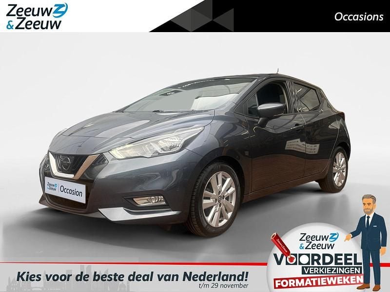 Grijs Gebruikt 2019 Nissan Micra N-Connecta Hatchback | € 10.440 (Eerlijke prijs) - Afbeelding 1/4