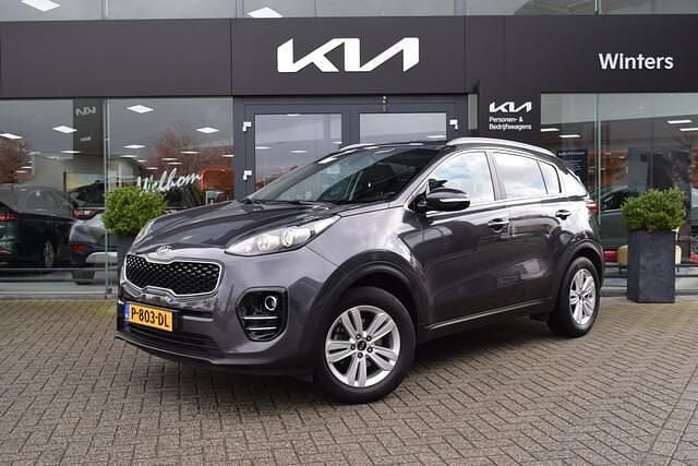 Grijs Gebruikt 2018 Kia Sportage SUV | € 18.385 (Eerlijke prijs) - Afbeelding 1/4