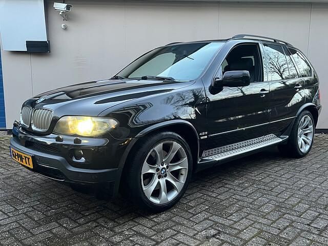 Zwart Gebruikt 2004 BMW X5 SUV | € 10.899 - Afbeelding 1/4