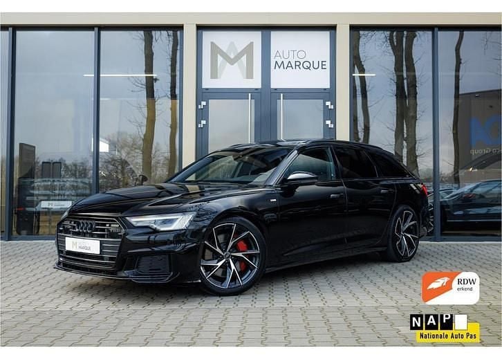 Zwart Occasion 2020 Audi A6 Competition Stationwagen | € 36.900 (Goede deal) - Afbeelding 1/4