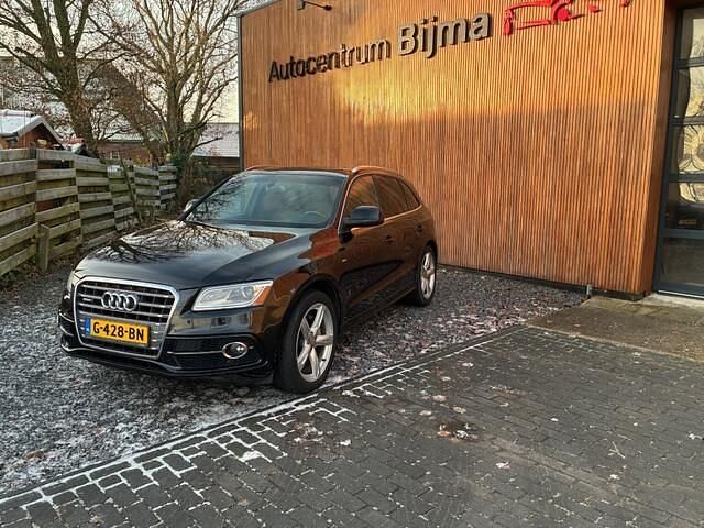 Zwart Gebruikt 2013 Audi Q5 Proline SUV | € 21.999 (Eerlijke prijs) - Afbeelding 1/4