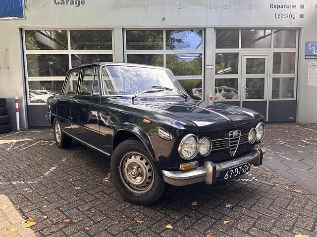 Blauw Gebruikt 1973 Alfa Romeo Giulia Super Sedan | € 14.950 - Afbeelding 1/4